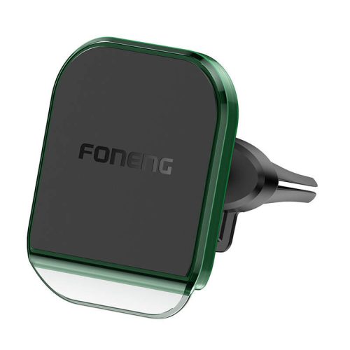 Foneng CP106 mágneses autós tartó szellőzőrácsra (zöld)