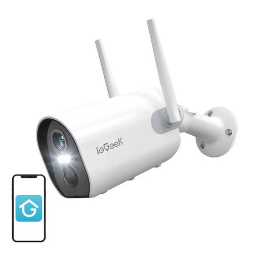 Vezeték nélküli WiFi biztonsági kamera ieGeek ZS-GX2S fehér 5200mAh