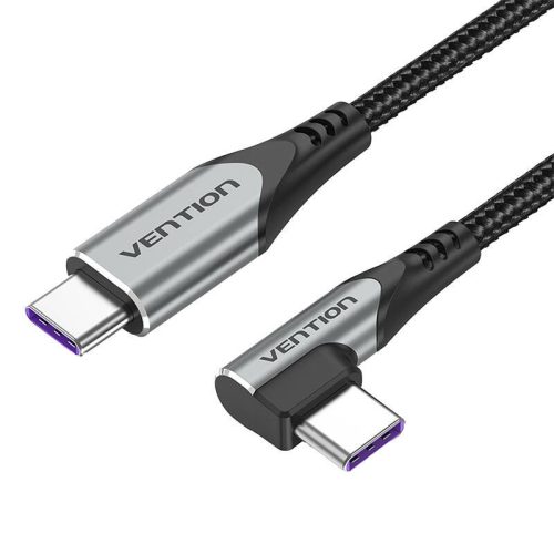 USB 2.0 szögkábel Vention TAKHG C - C 5A 1.5m (szürke)