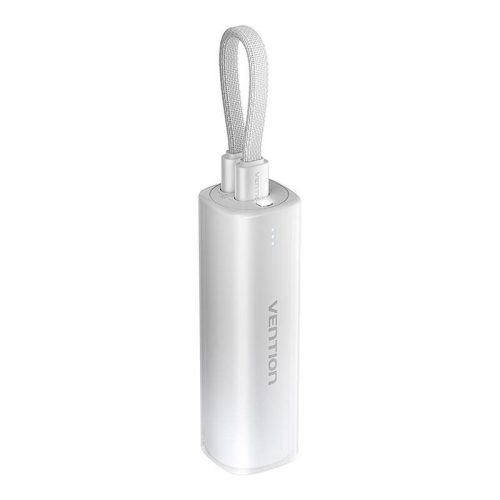 Powerbank 5000mAh Vention FHWM0 20W + kábel USB-C do lightning (szary)