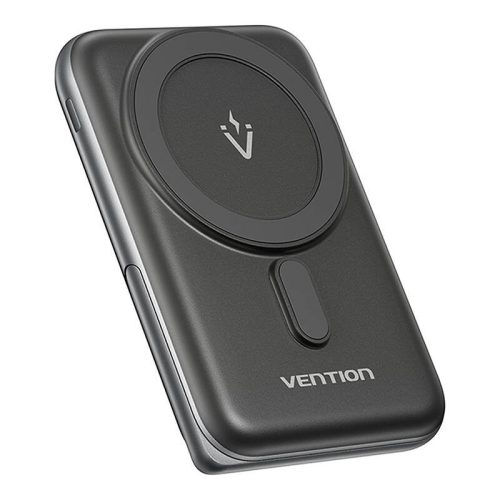 Mágneses Powerbank Vention FHNB0 20W, 10000 mAh (fekete)