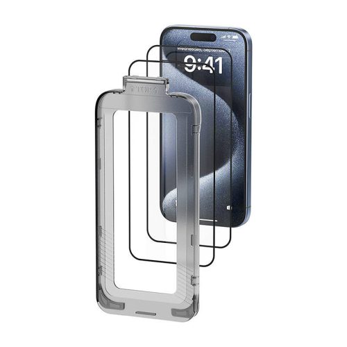 Vention KUKTCC-40 edzett üveg iPhone 15 Pro Max készülékhez +applikátor
