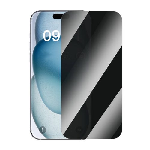 Baseus Superior adatvédelmi üveg iPhone 15 Plus készülékhez