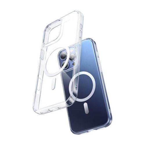 McDodo PC-4922 mágneses tok iPhone 16 Pro készülékhez (átlátszó)
