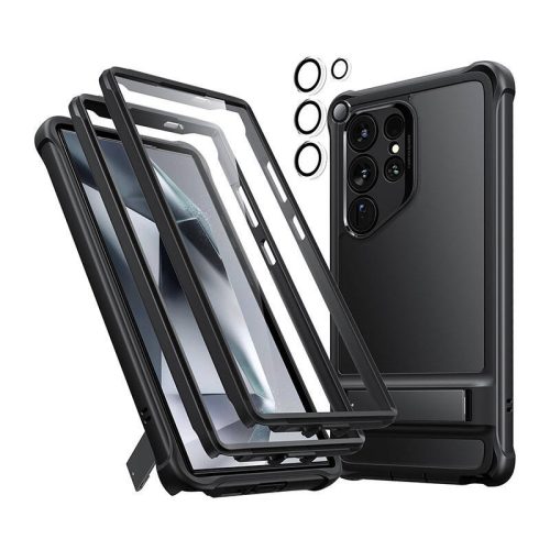 ESR Armor Kickstand a Samsung Galaxy S24 Ultra készülékhez (fekete)