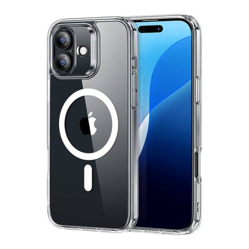ESR Classic hibrid tok (HaloLock) iPhone 16 készülékhez (átlátszó)