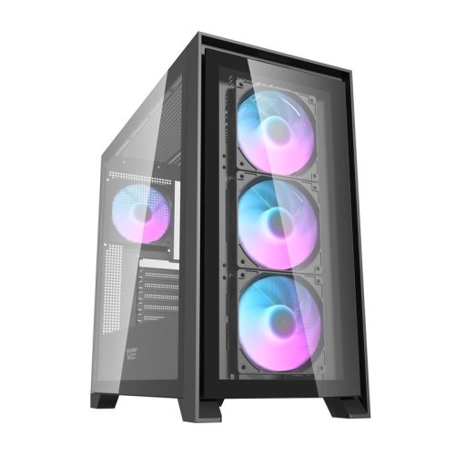 Darkflash DRX90 Glass számítógépház (fekete)