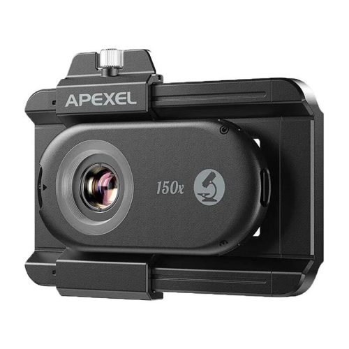APEXEL APL-MS3IN1 CPL objektív/mikroszkóp okostelefonhoz 200x / 150x / 100x, 3db