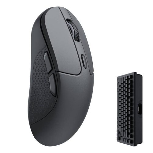 Keychron M3 RGB 4000Hz vezeték nélküli játékegér (fekete) [M3-A4].