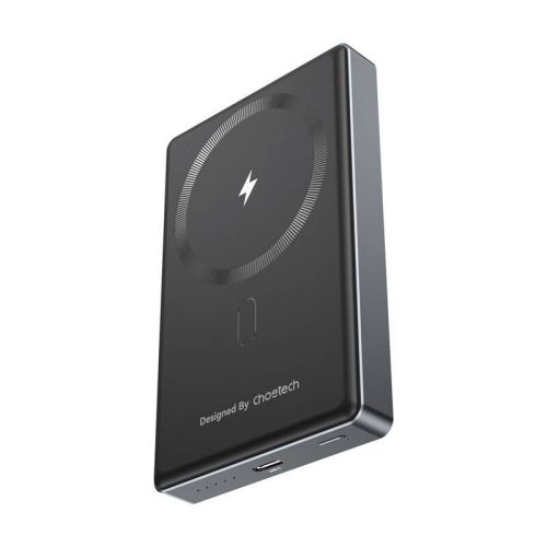Choetech B739 ultravékony powerbank, 10000mAh, 20W, PD (fekete)