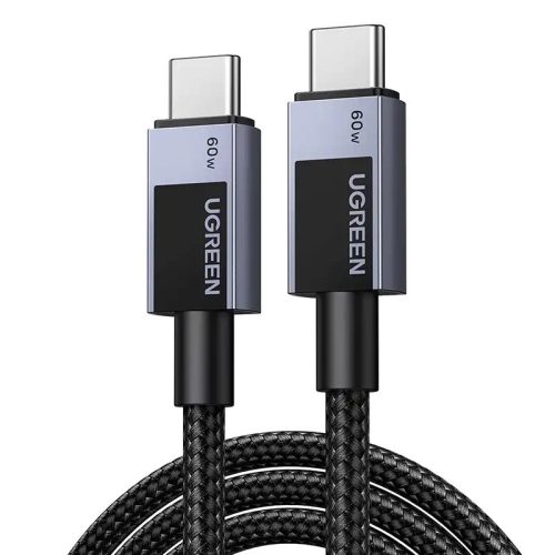 UGREEN L524 USB-C-USB-C kábel, 60W, 2m, PD (szürke)