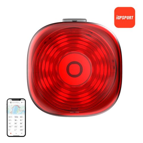 Hátsó kerékpárvilágítás iGPSPORT TL30 smart