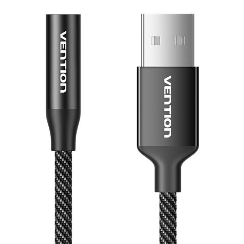 Egyportos USB külső hangkártya Vention Gome 0.25m (fekete)