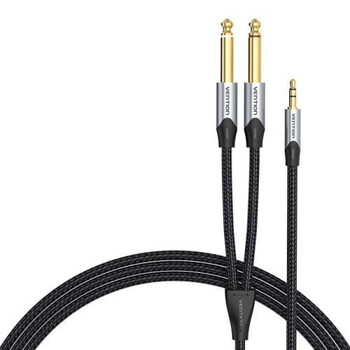 Audiokábel mini jack 3,5 mm-es jack 6,35 mm-es férfi Vention BARHK 8m