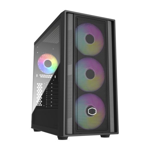 Cooler Master MasterBox 600 számítógépház (fekete)