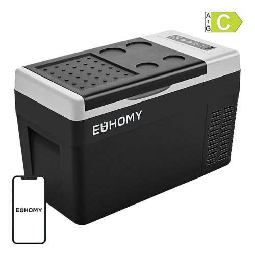 Euhomy CF004 autós hűtőszekrény, 19L