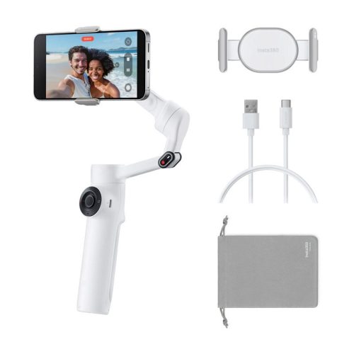 Insta360 Flow 2 Plus (fehér)