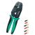 Pro'skit 6PK-301H préselő fogó, 220 mm, 3 féle mérethez, racsnis áttétel, 6 félenyomaték