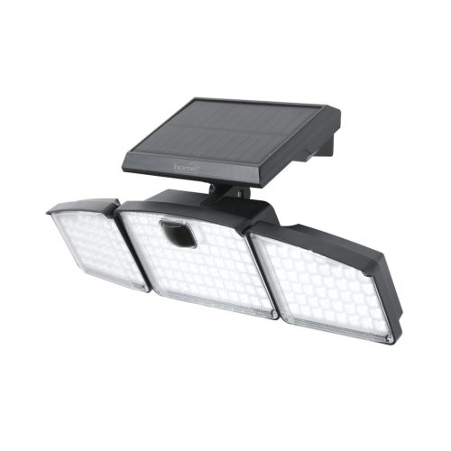 Szolár paneles LED reflektor, mozgásérzékelős
