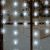 Home KAF 50L LED-es csillag fényfüggöny, 1,35 m / 50 db hidegfehér LED csillag figurákban
