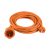 Home NV 4-30/OR/1,5 kéteres hosszabbító, 30 m, H05VV-F 2 x 1,5 mm2 kábel, IP 20 kivitel, 250V~/16A/3680W, narancssárga színű