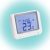 SALUS RT520 vezetékes szobatermosztát, Opentherm csatlakozó, kontaktus kimenet,LCD