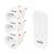 Home TH2313 távirányítható mini hálózati aljzat szett, 2300 W, 3 aljzat + 1 távirányító