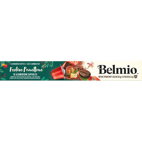 Belmio KÁVÉKAPSZULA NESPRESSO KOMPATIBILIS FESTIVE PANETTONE BLIO32034TL