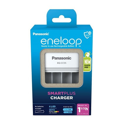 eneloop AKKUMULÁTOR SMART TÖLTŐ AA/AAA AKKUMULÁTOR TÖLTÉSÉRE BQ-CC55E