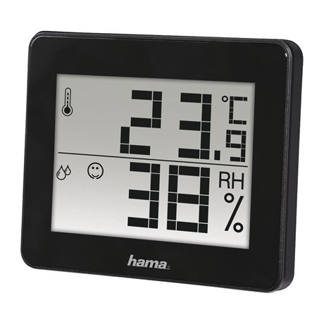 Hama HŐ ÉS PÁRATARTALOM MÉRŐ "TH-130", FEKETE 00186361