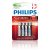 Philips ELEM POWER ALKALI AAA 4-BLISZTER LR03P4B/10
