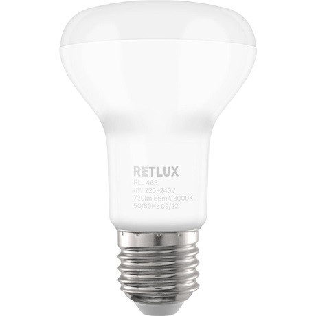 Retlux LED IZZÓ R63 E27 SPOT 8W WW RLL 465